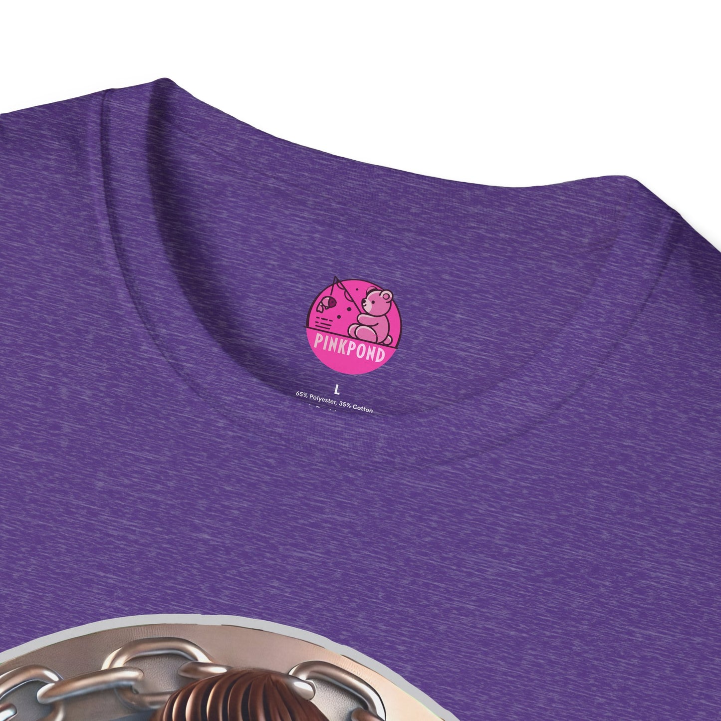 Love Struck Cub – Cute & Bold Chibi Bear T-Shirt