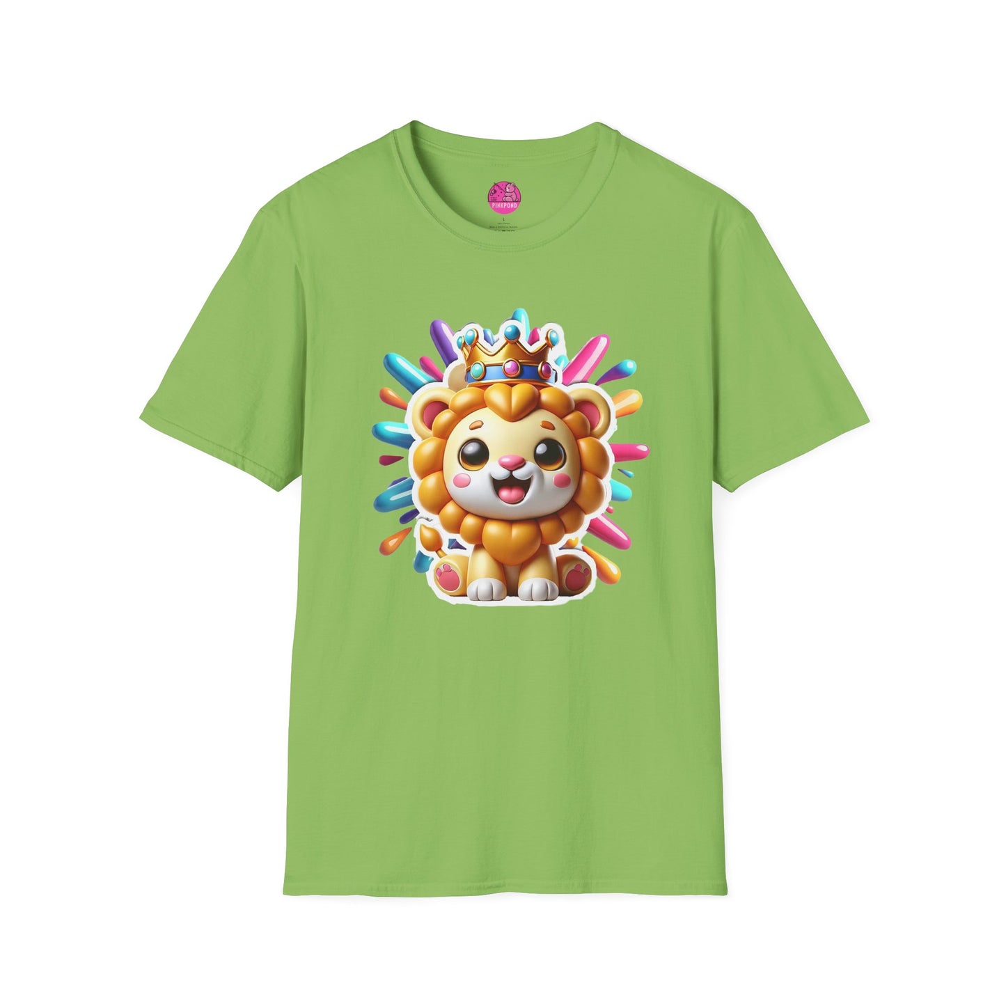 Leon the Lion King Unisex T-Shirt - Fun and Funky Jungle Tee