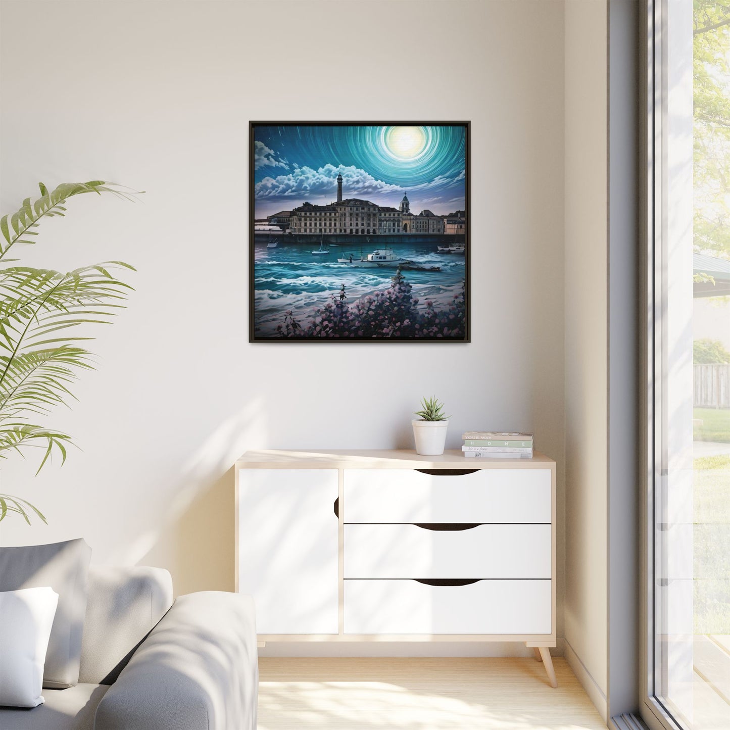 Tides of Time – Royal William Yard by Andrew McCarter - Canvas Print