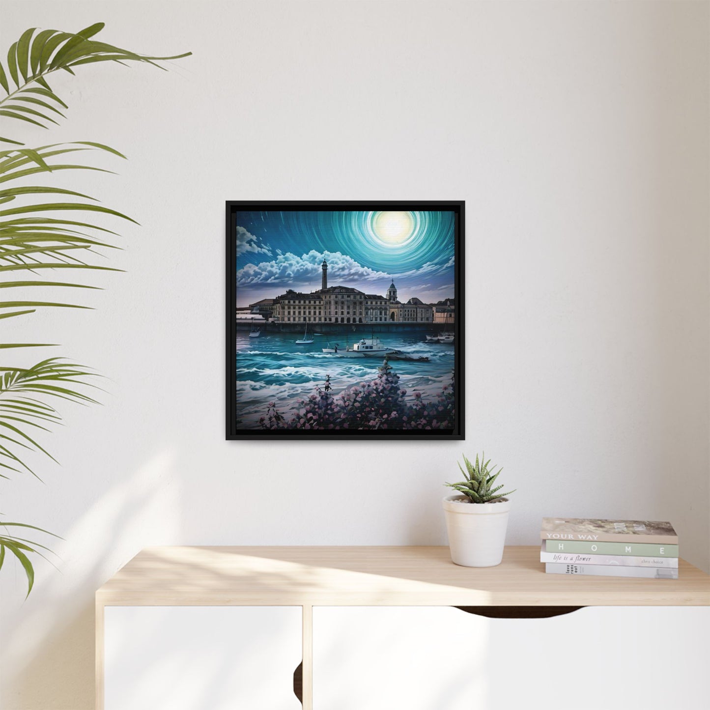 Tides of Time – Royal William Yard by Andrew McCarter - Canvas Print