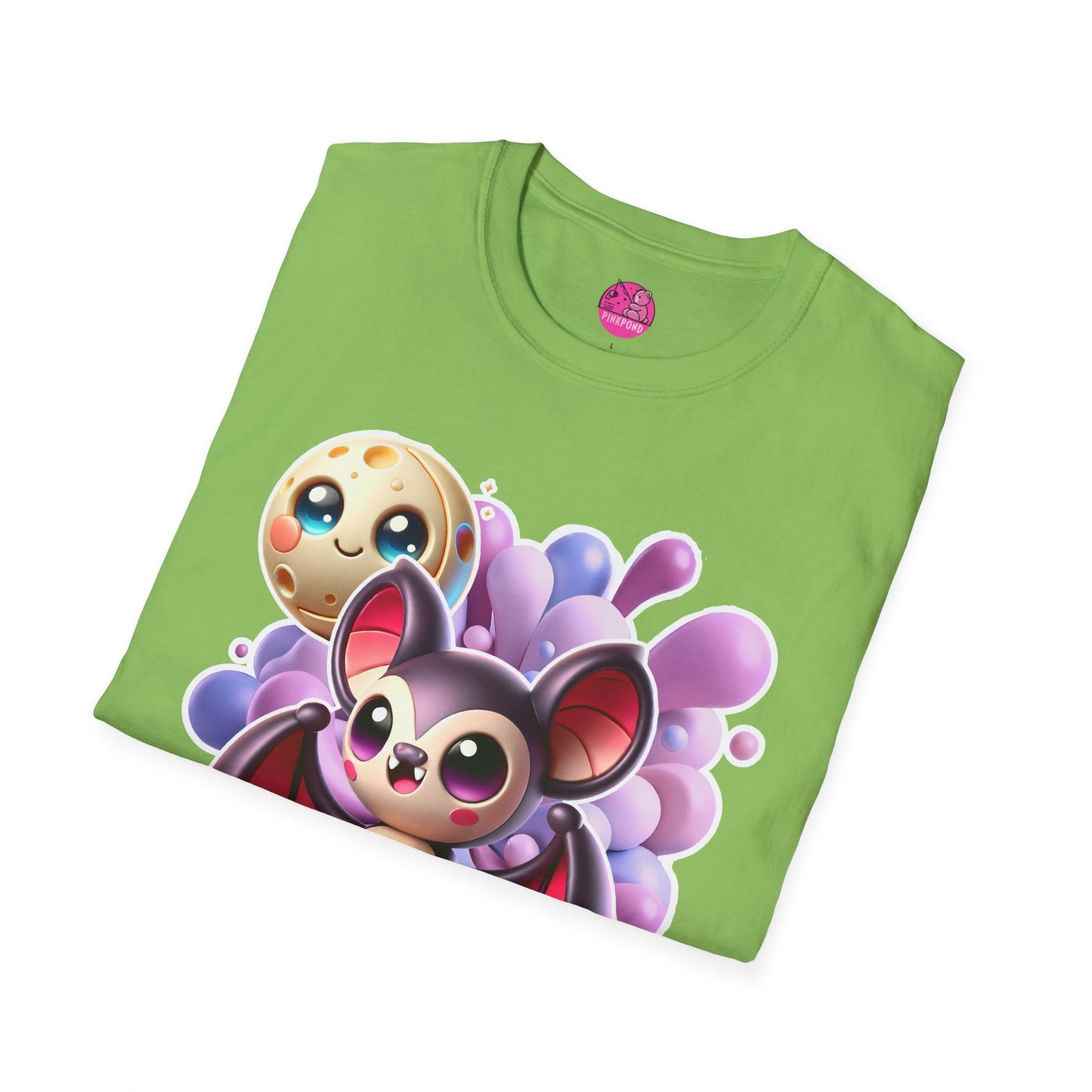 Viktor the Vampire Bat T-Shirt - Cute & Spooky Unisex Tee for Halloween Lovers