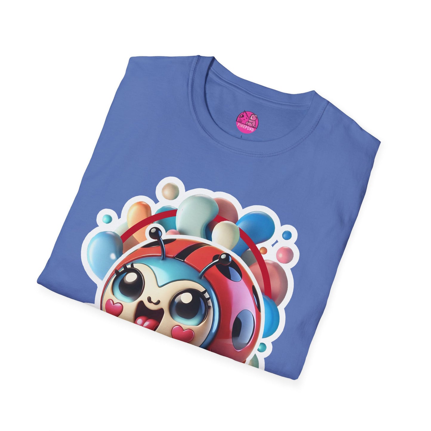 Leticia Ladybird Tee – Sweet, Stylish & Full of Charm!  T-Shirt - Unisex Tee for Fun-Lovers 🐞✨