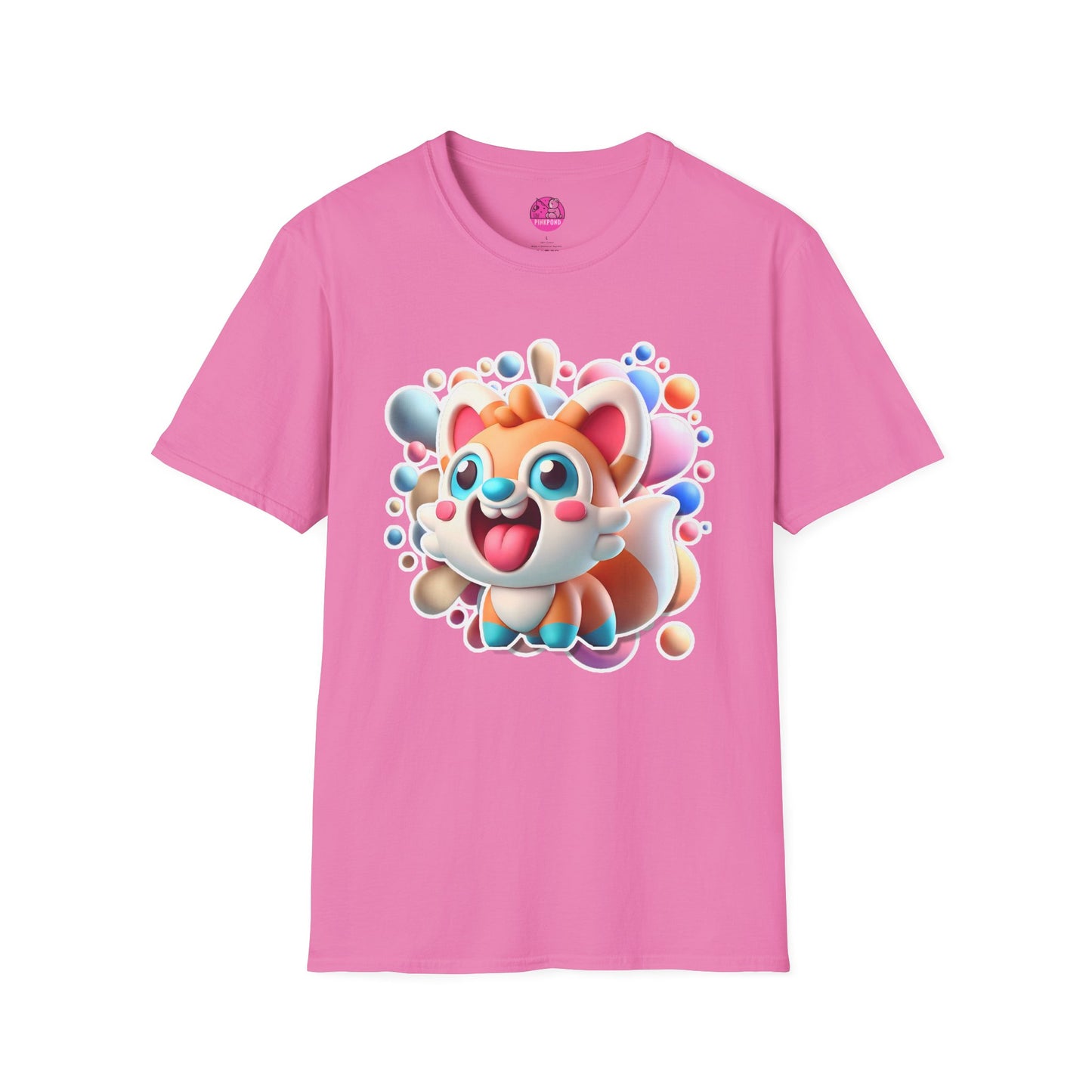 Fanny the Fox T-Shirt - Bold and Colorful Unisex Tee for Fun-Loving Fashion Fans