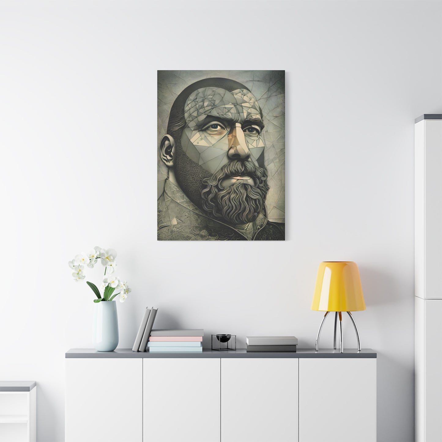 Fractured Peace -  Fine Art Print by Andrew McCarter adapted from a drawing by David Lake