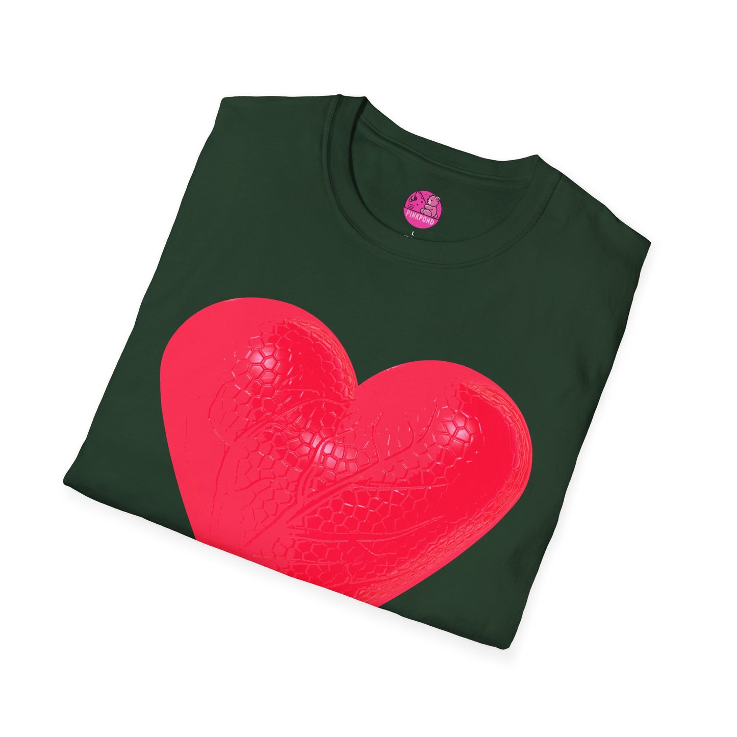 Heart Texture T-Shirt