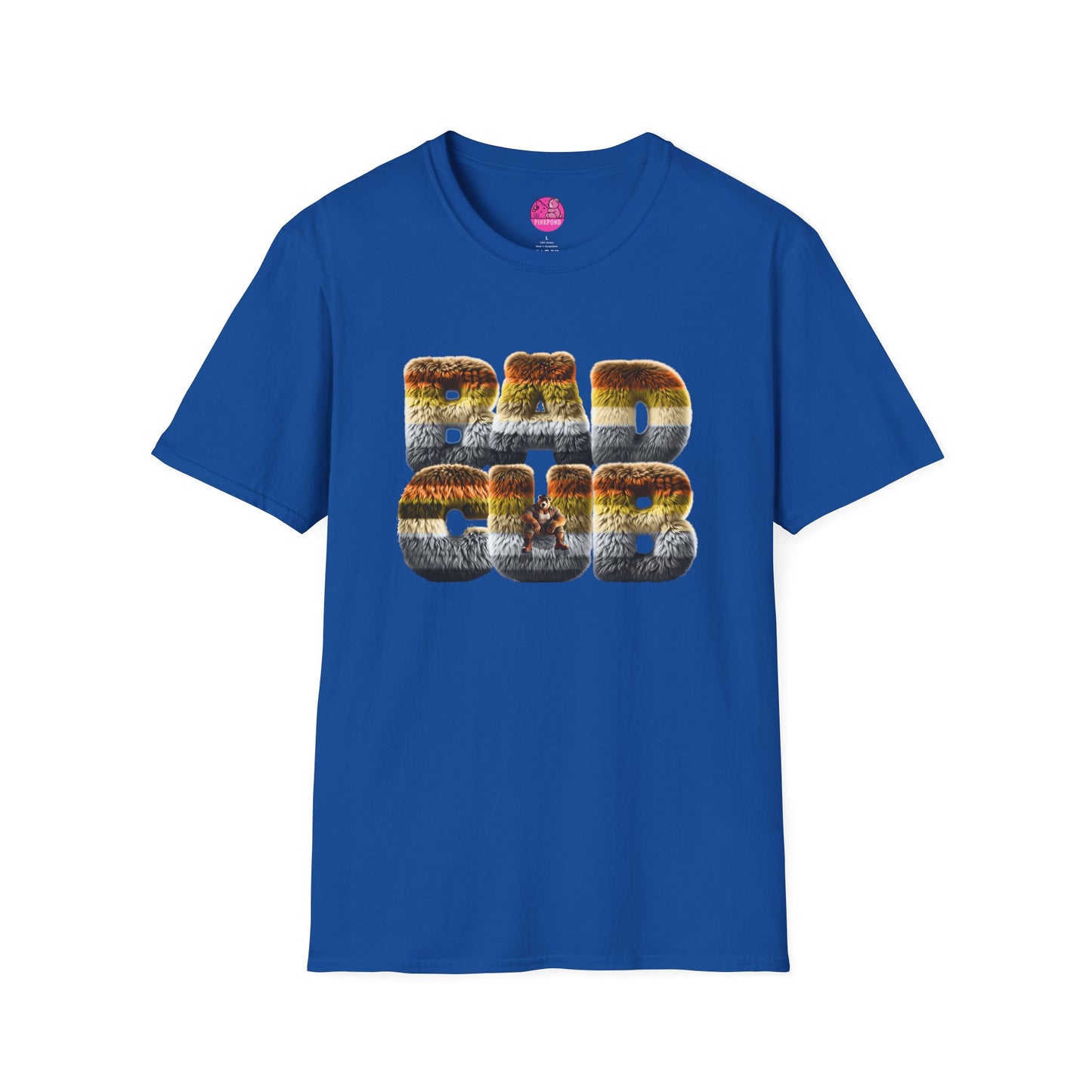 Pride Fur T-Shirt - Bad Cub Bear Pride Tee