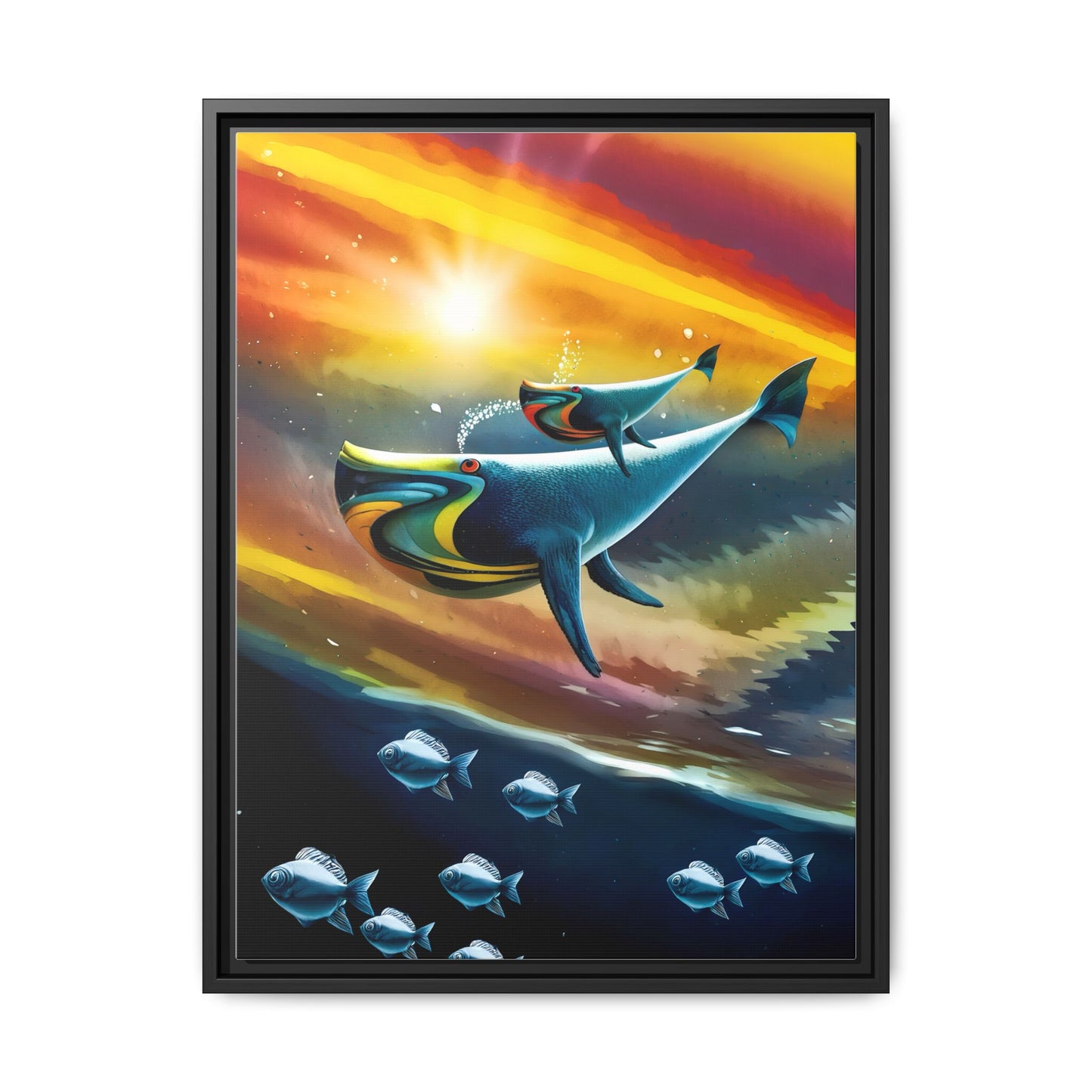 Celestial Whale by Andrew McCarter - Art Print