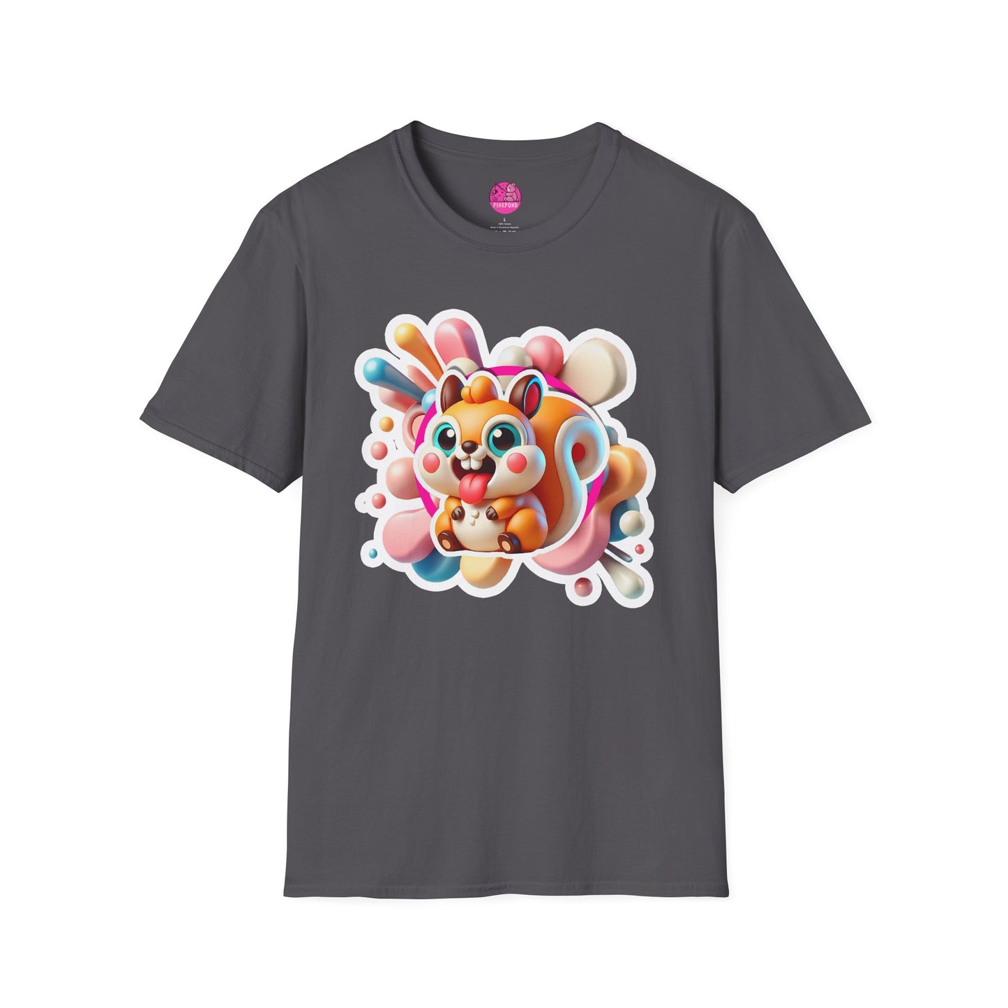 Cyril Squirrel T-Shirt - Nutty and Playful Unisex Tee for Fun-Lovers 🐿️✨