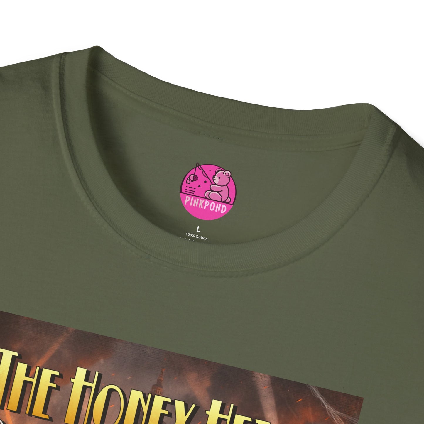 Unisex Tee - The Honey Heist: Operation Black Paw Noir Bear Detective Squad Shirt