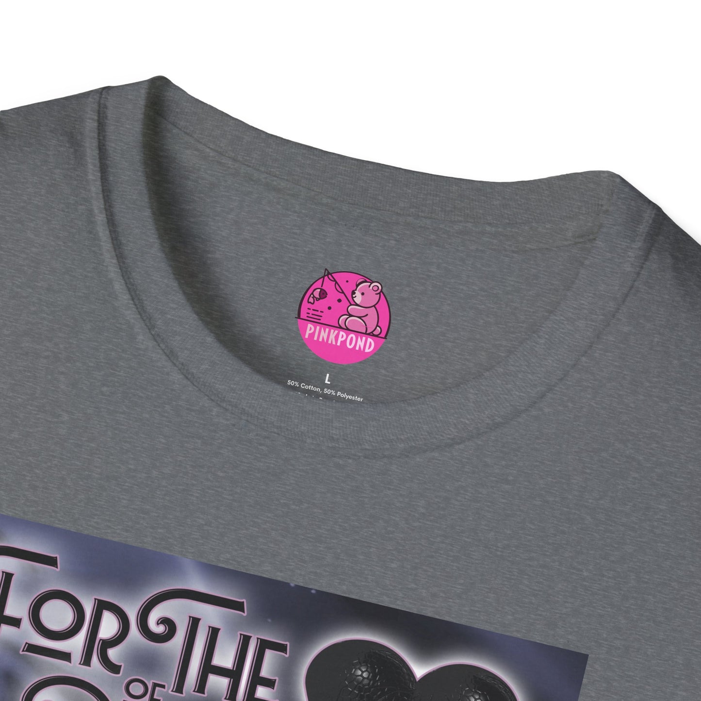 Rubber Bear” – Bold & Playful Tee 🖤🐻✨