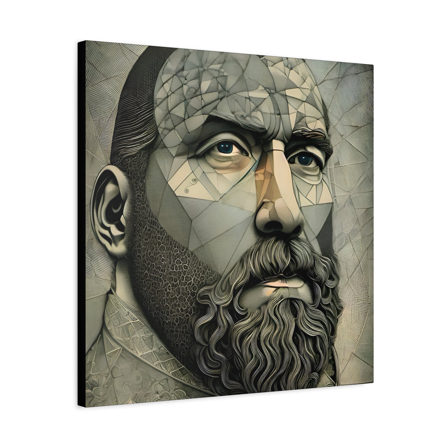Fractured Peace -  Fine Art Print by Andrew McCarter adapted from a drawing by David Lake