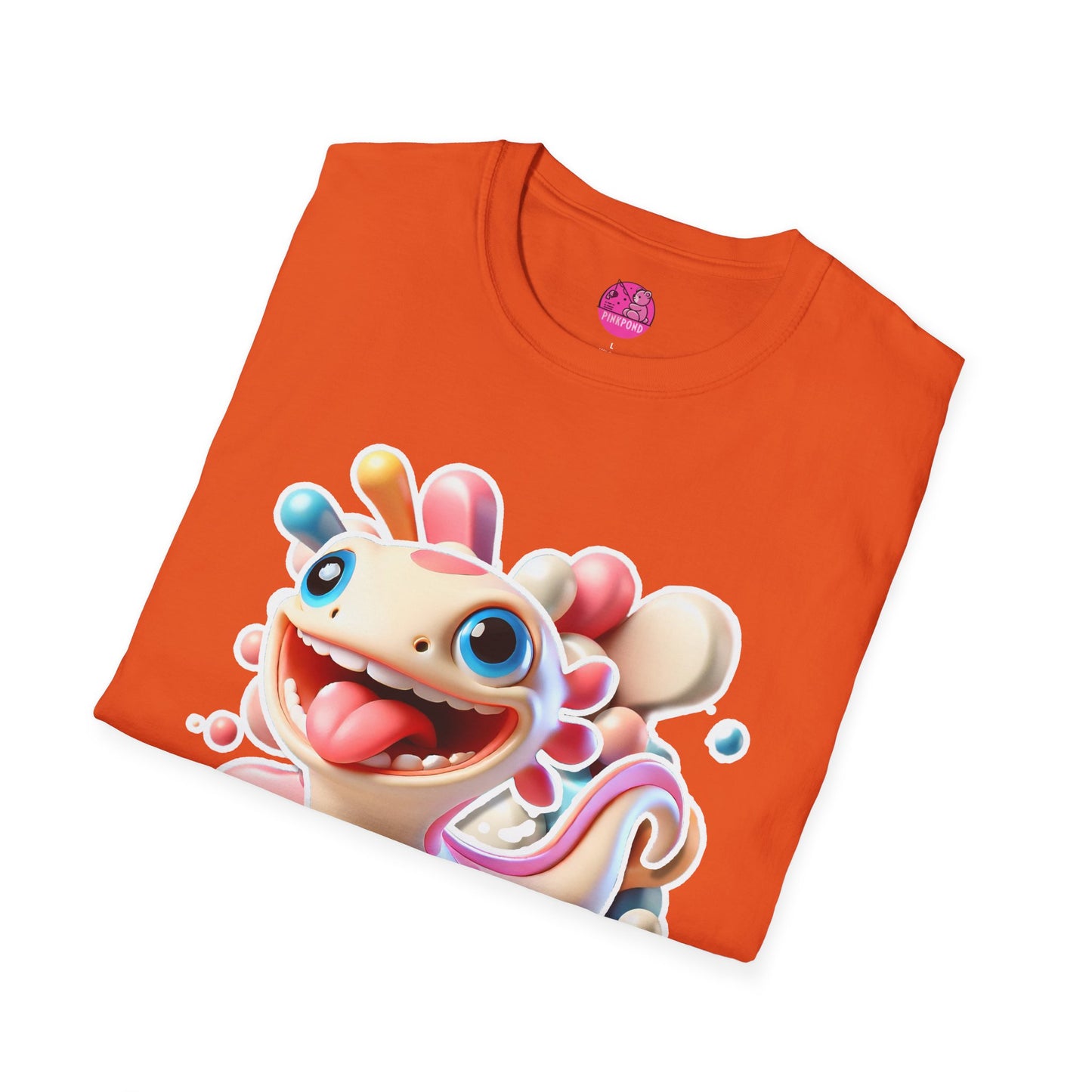Gordon Gekko T-Shirt – The Lively Lizard with a Big Personality! - Unisex Softstyle Tee