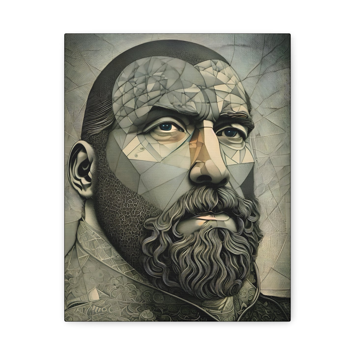 Fractured Peace -  Fine Art Print by Andrew McCarter adapted from a drawing by David Lake