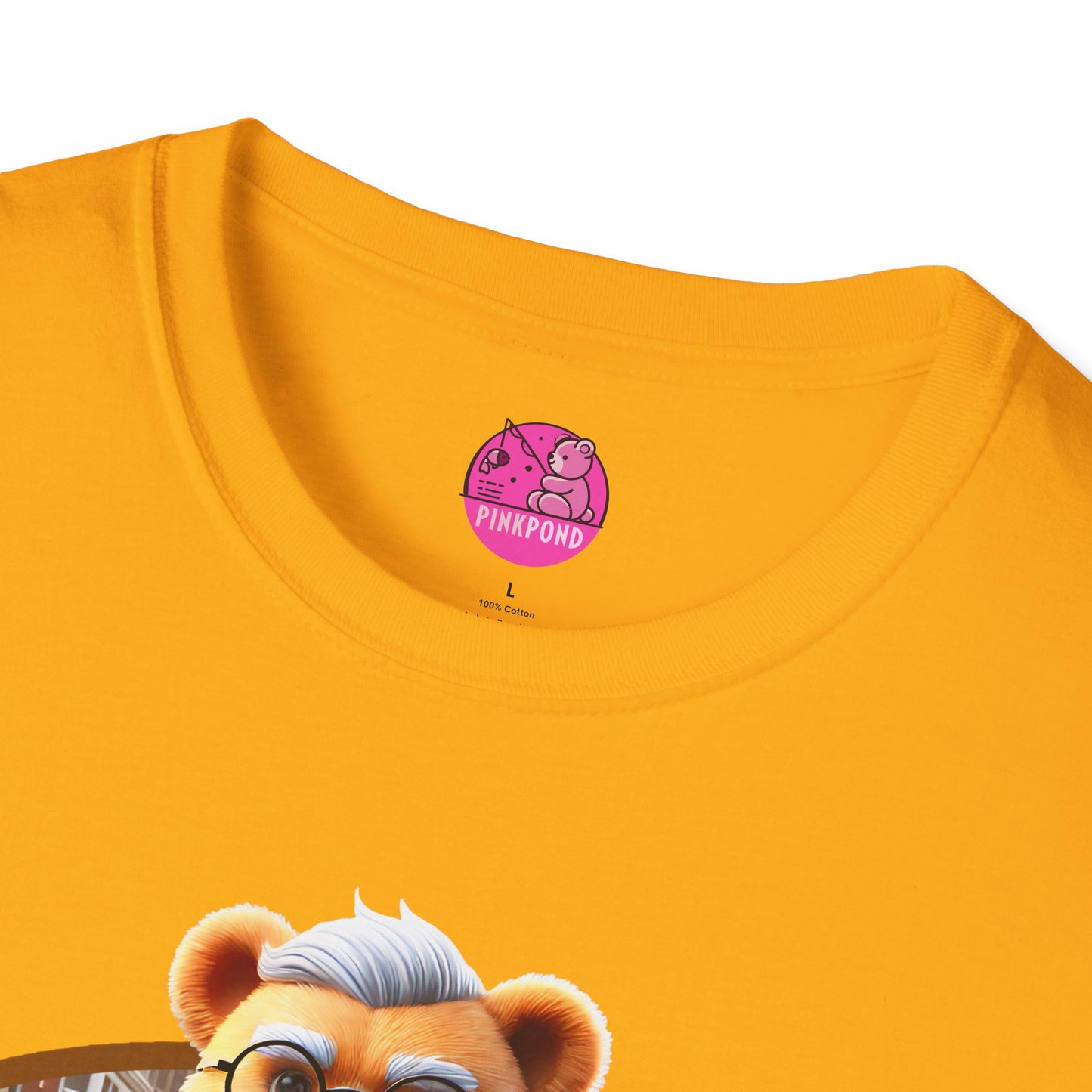 Big Bear T-Shirt - Bold, Comfortable Unisex Softstyle Tee with Playful Charm