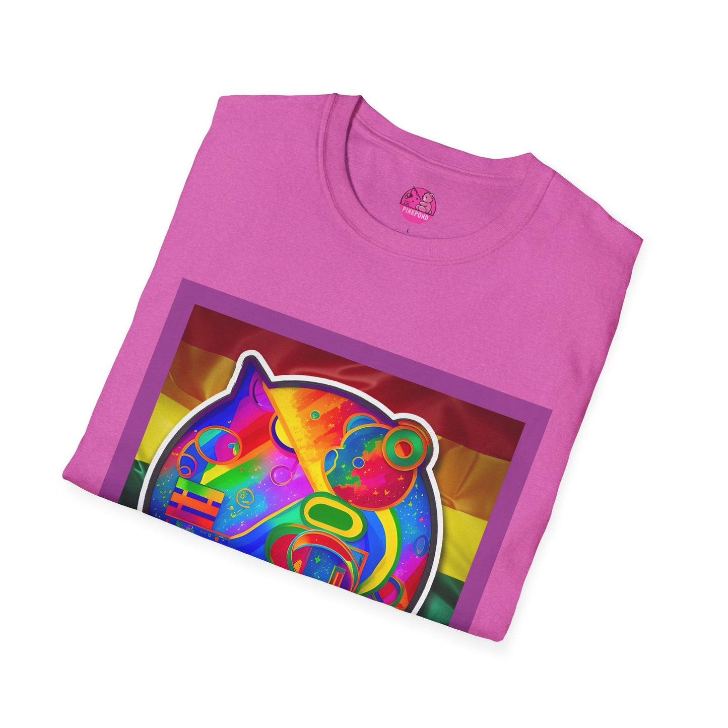 Abstract Bear Pride T-Shirt
