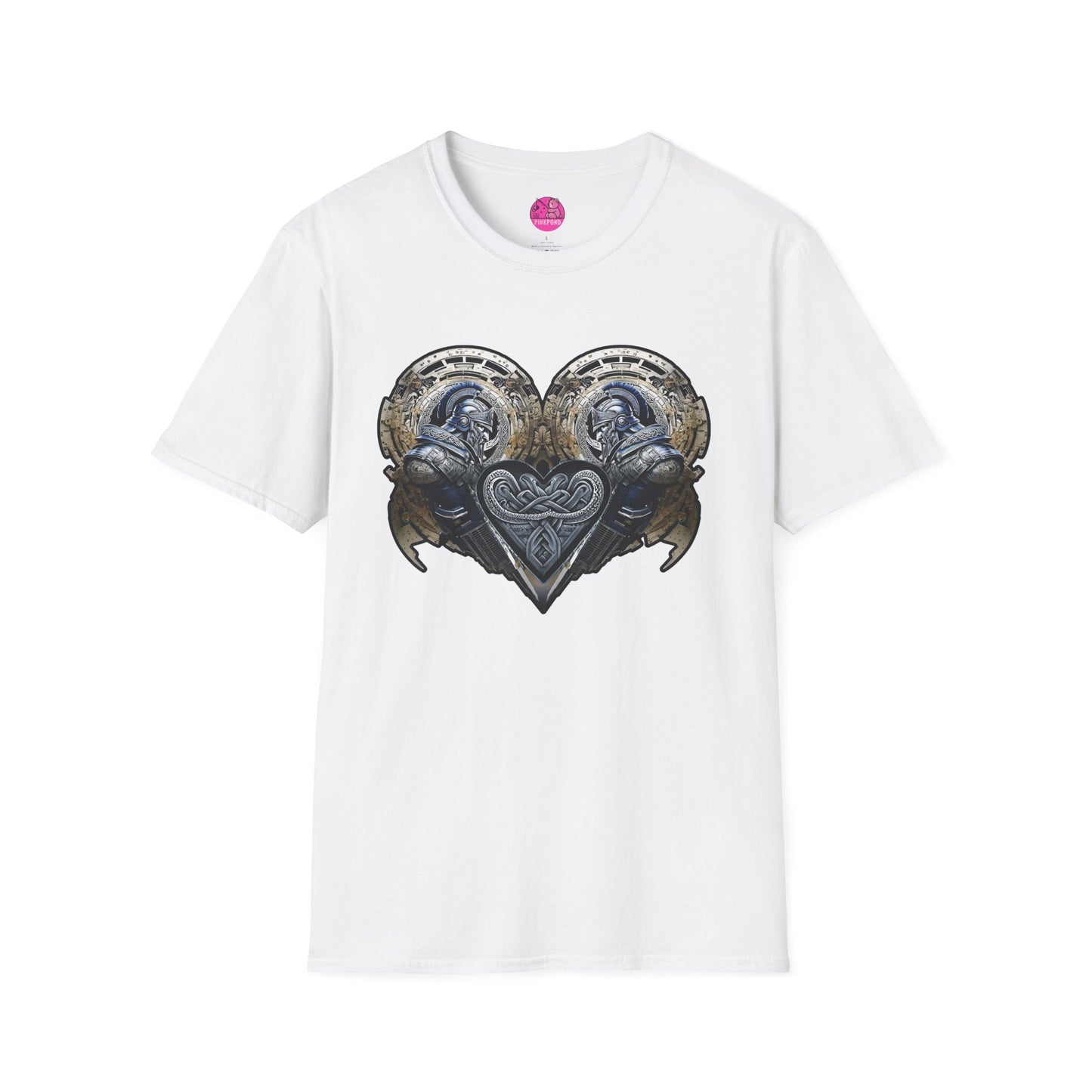 Cybernetic Trojan – Twin Guardians of the Heart T-shirt