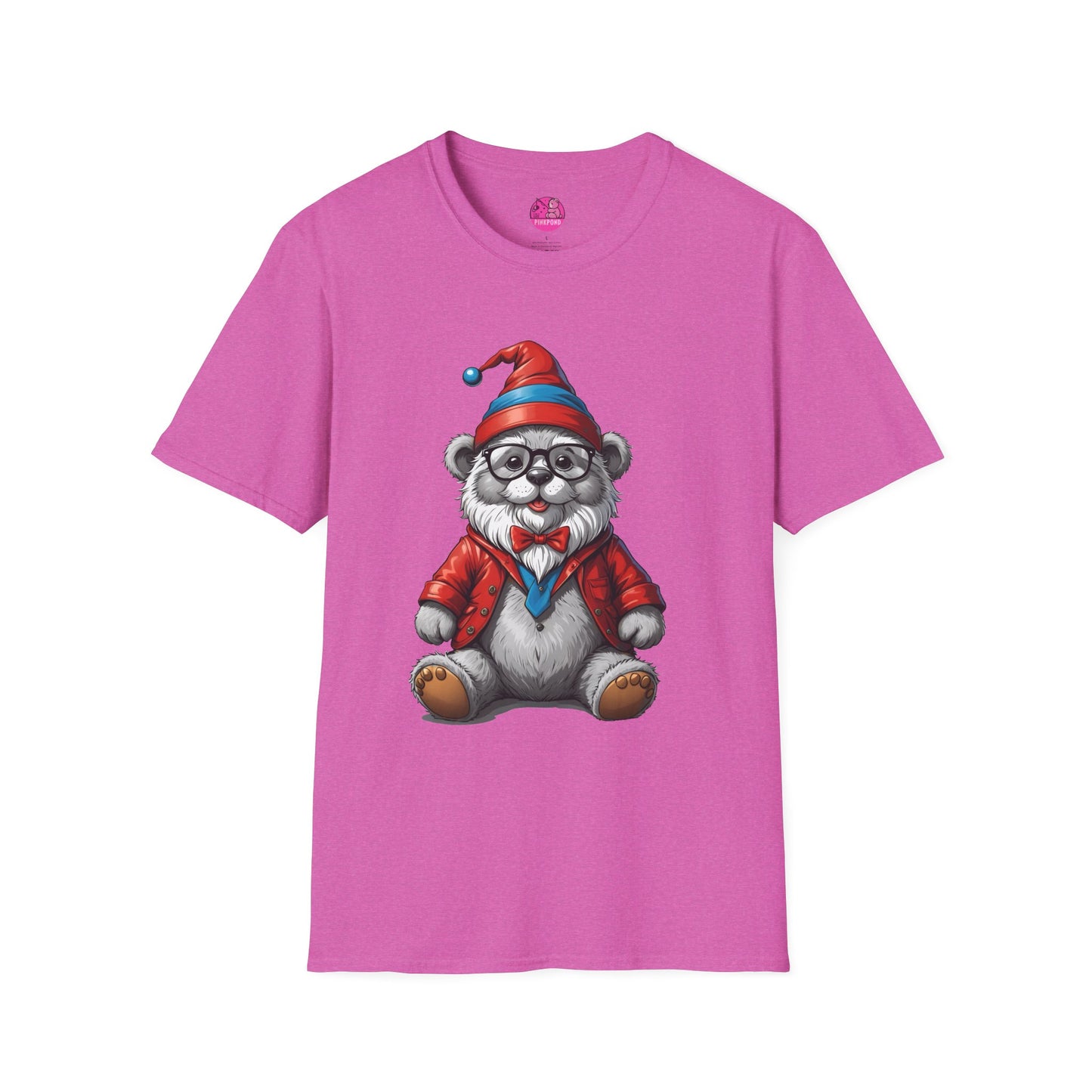 Bear Gnome Unisex T-Shirt - Fun Swiss Gnome Design for Bear Fans