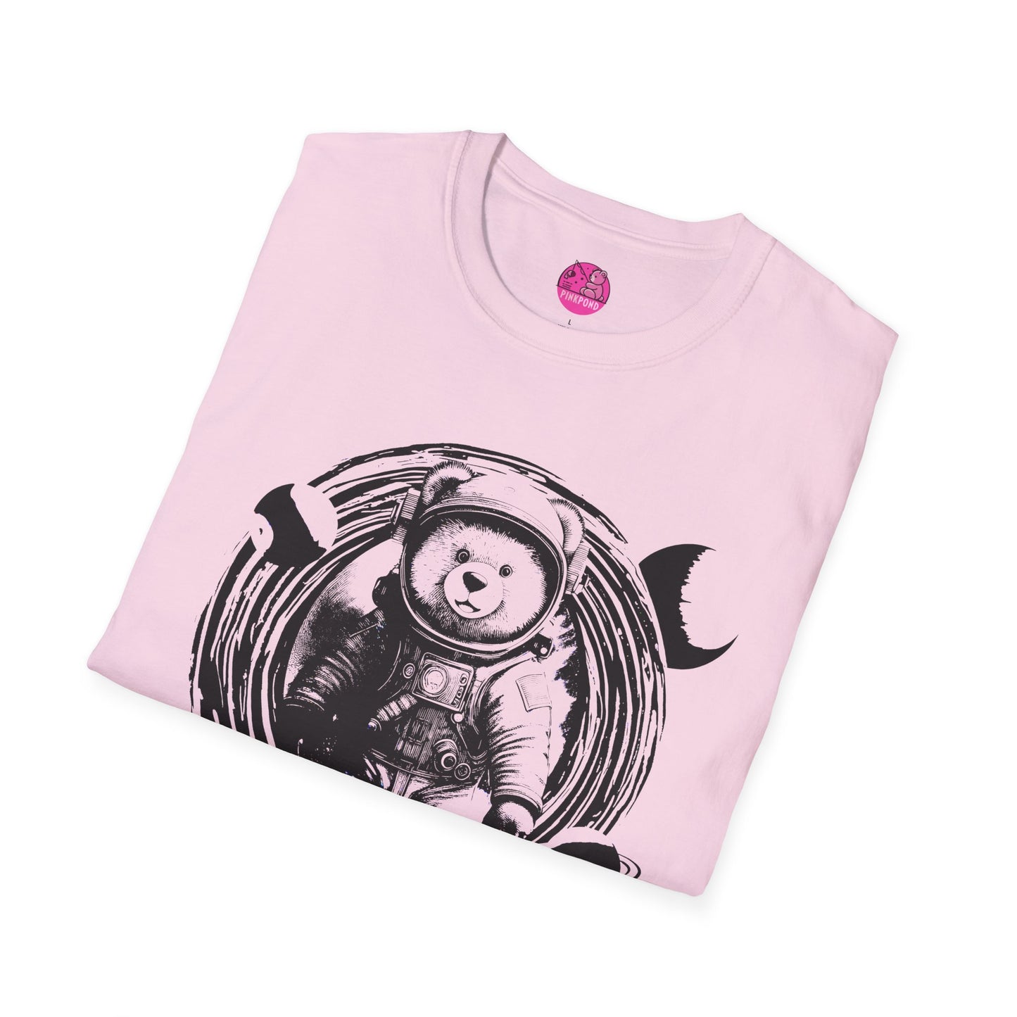 Galactic Explorer Cosmobear T-Shirt - Unisex Softstyle