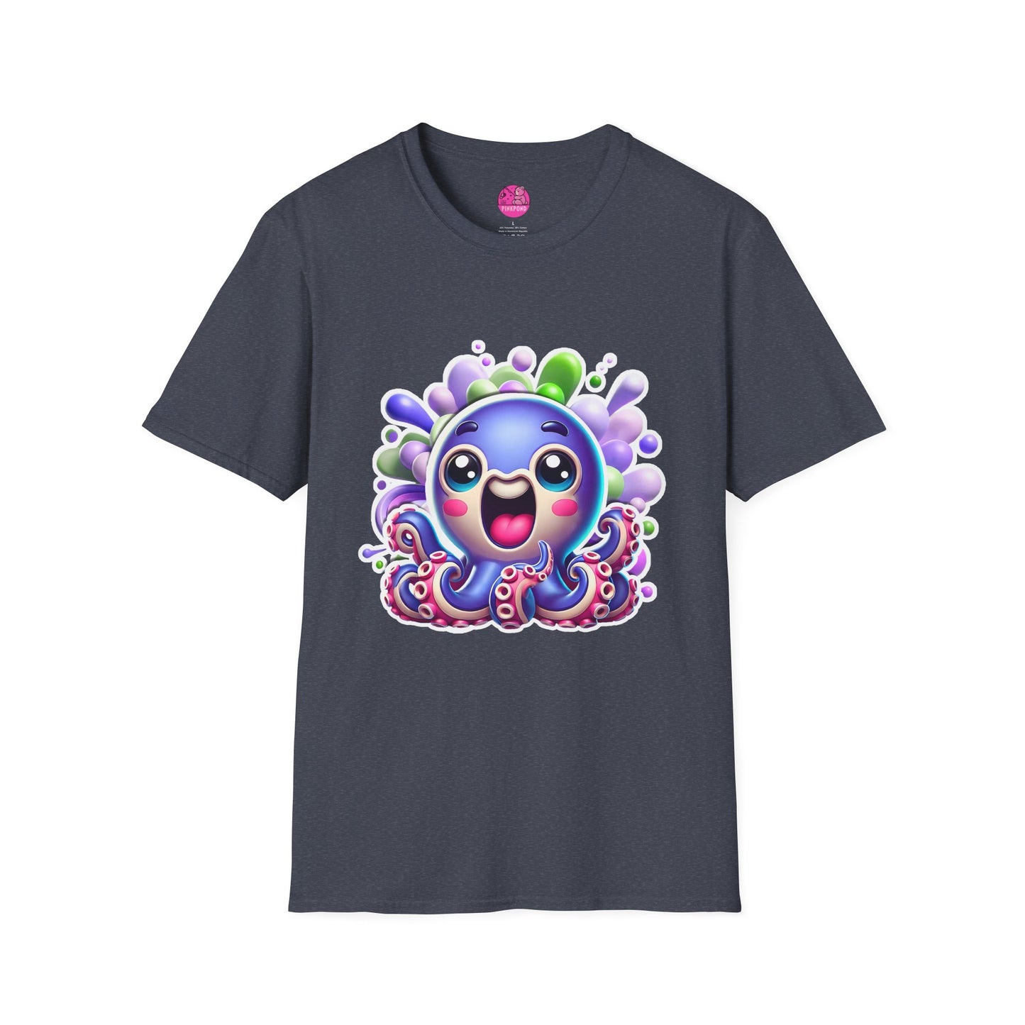 Olly the Octopus T-Shirt - Playful & Adorable Unisex Tee for Ocean Lovers