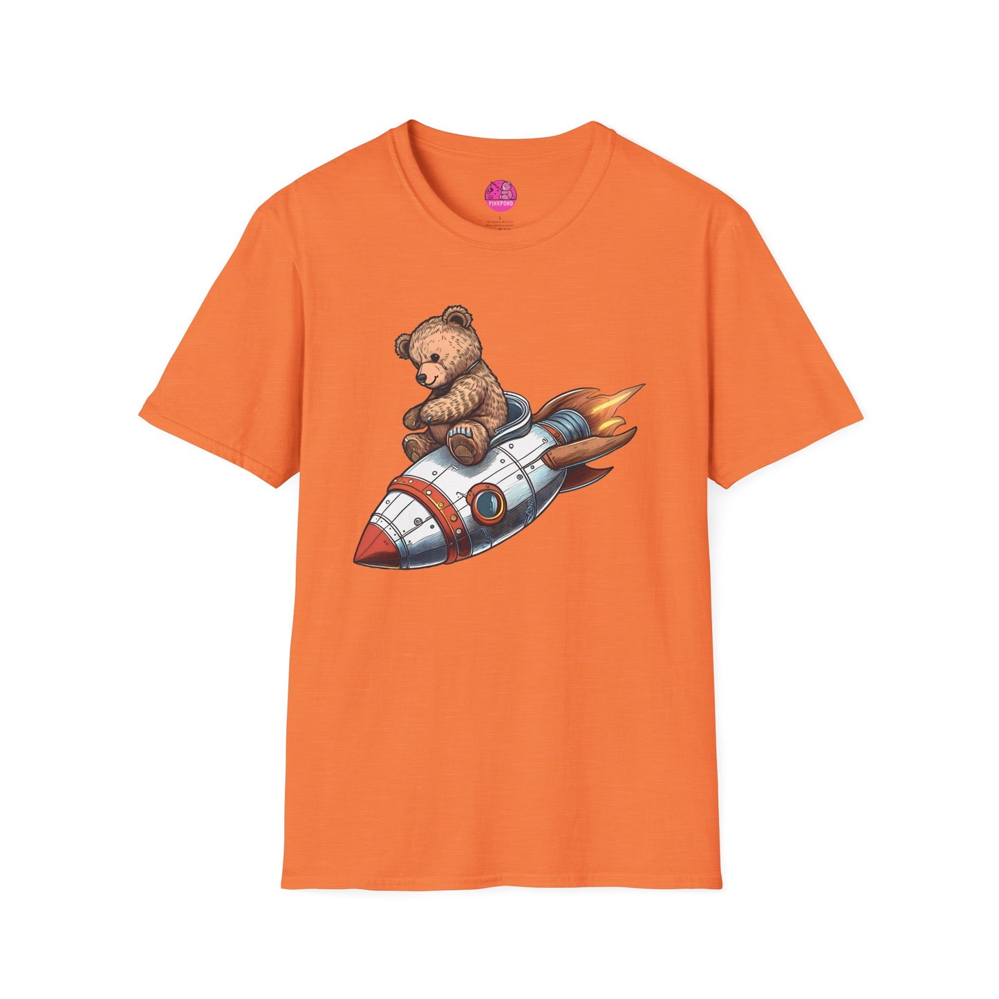 Rocket Bear Style 2 Unisex T-Shirt Design for Bear Fans