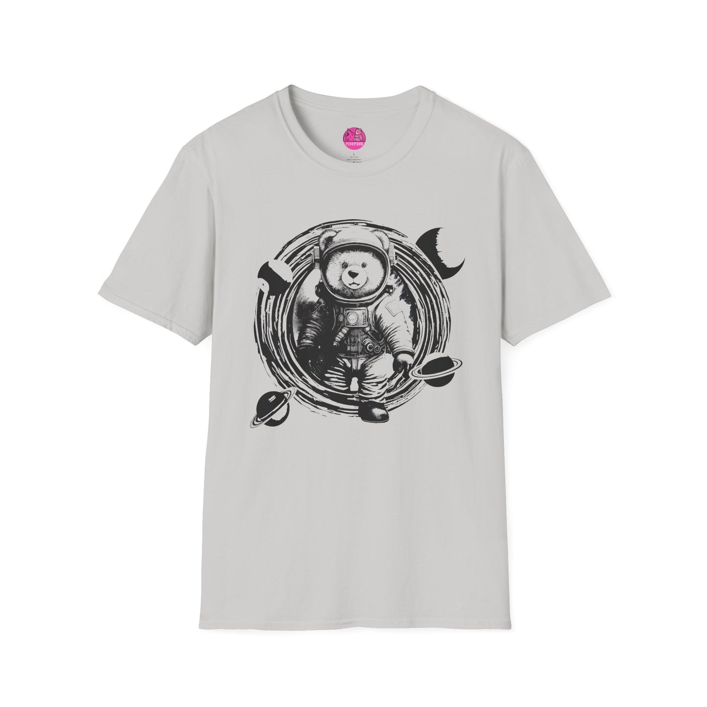 Galactic Explorer Cosmobear T-Shirt - Unisex Softstyle