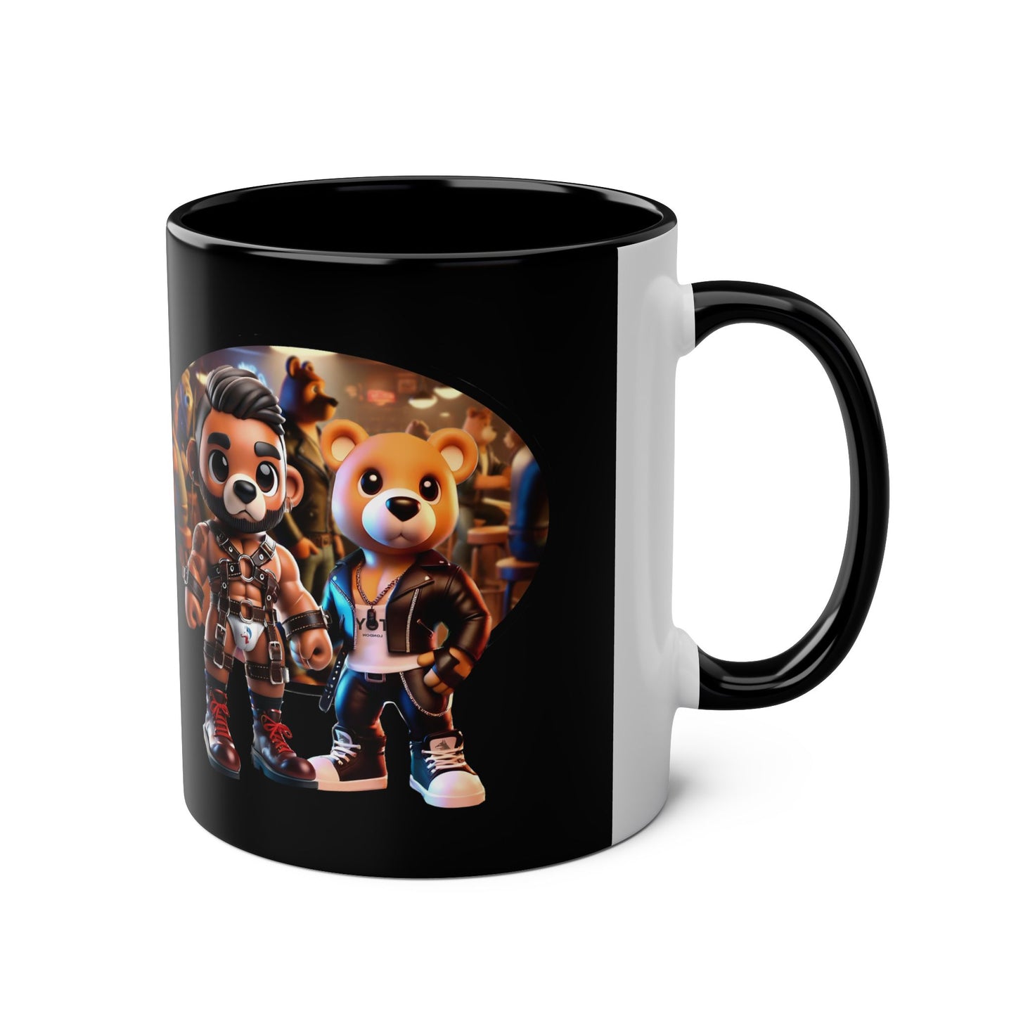 Bear Cubs on the Town - Pride Ceramic Mug