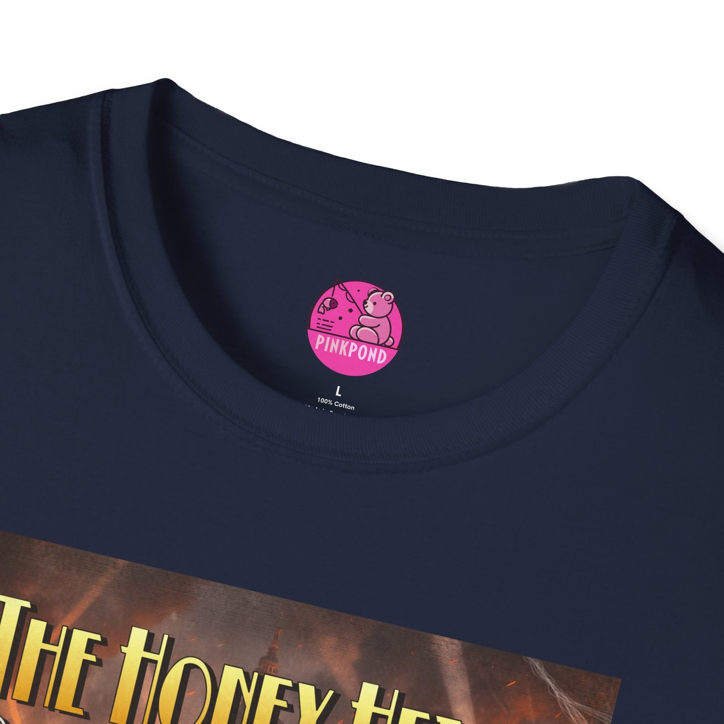 Unisex Tee - The Honey Heist: Operation Black Paw Noir Bear Detective Squad Shirt