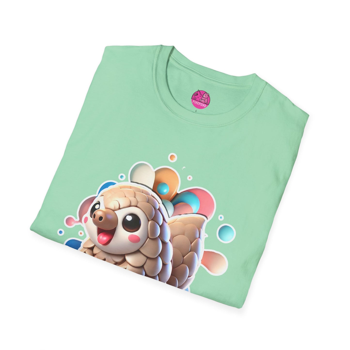 Pangolin Unisex T-Shirt - Peter the Pangolin Design