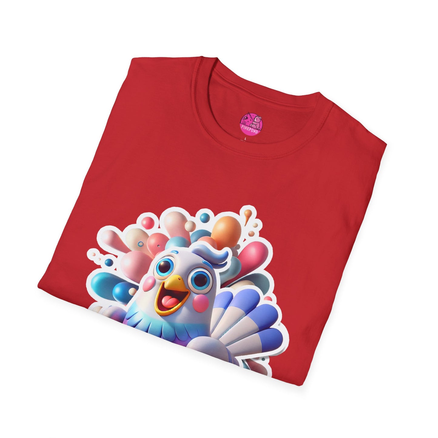 Simon the Pigeon T-Shirt – The Feathered Friend You Need - Unisex Softstyle Tee