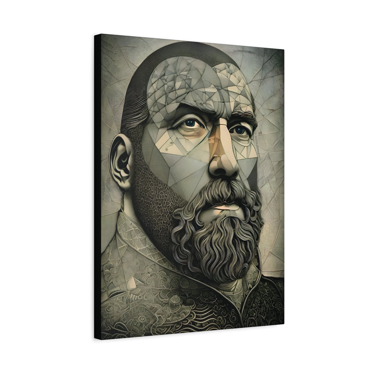Fractured Peace - Fine Art Print by Andrew McCarter adapted from a drawing by David Lake