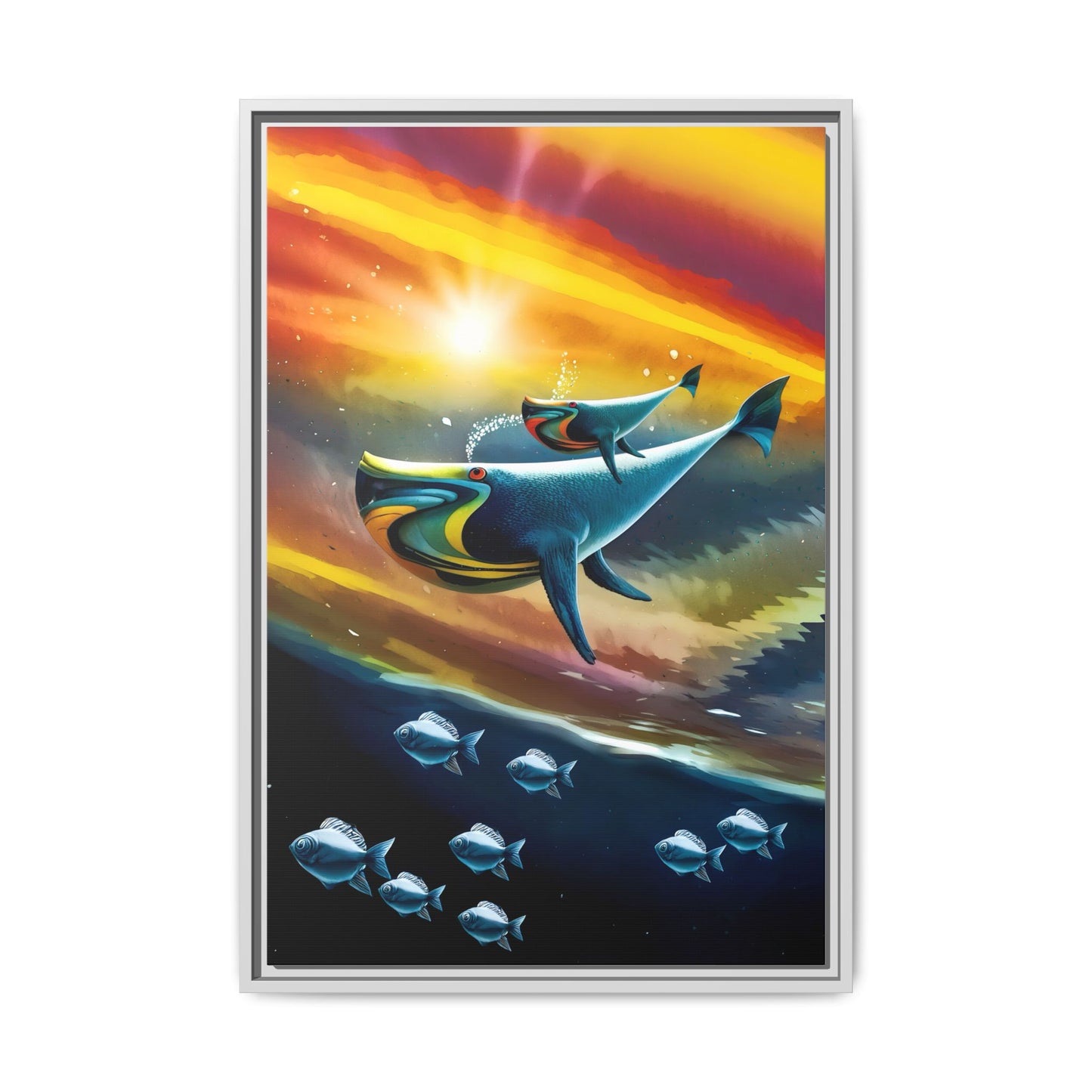Celestial Whale by Andrew McCarter - Art Print