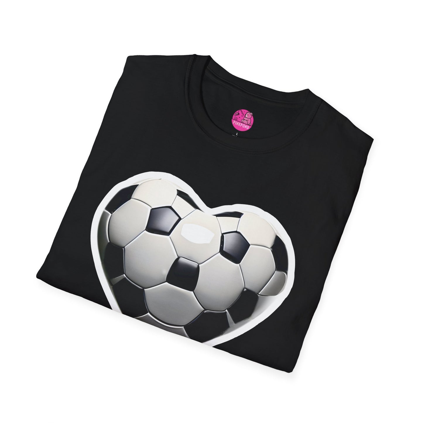 Football Heart Unisex T-Shirt - Love Life Design,