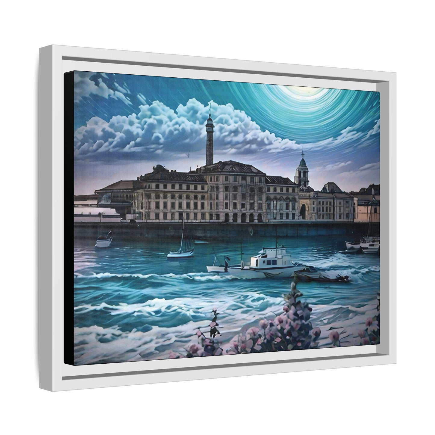 Tides of Time – Royal William Yard by Andrew McCarter - Canvas Print