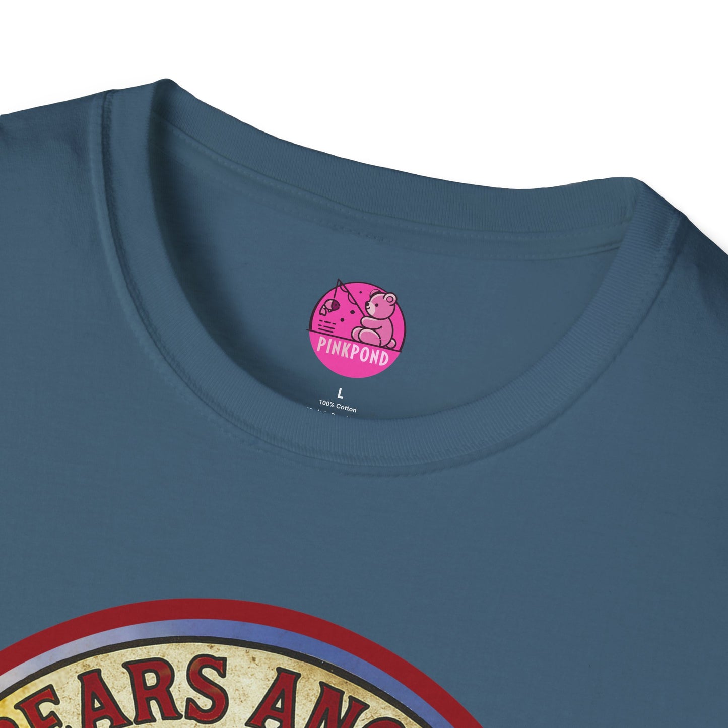 Biker Bear T-Shirt - Bears Angels Roundel, Ride With Pride