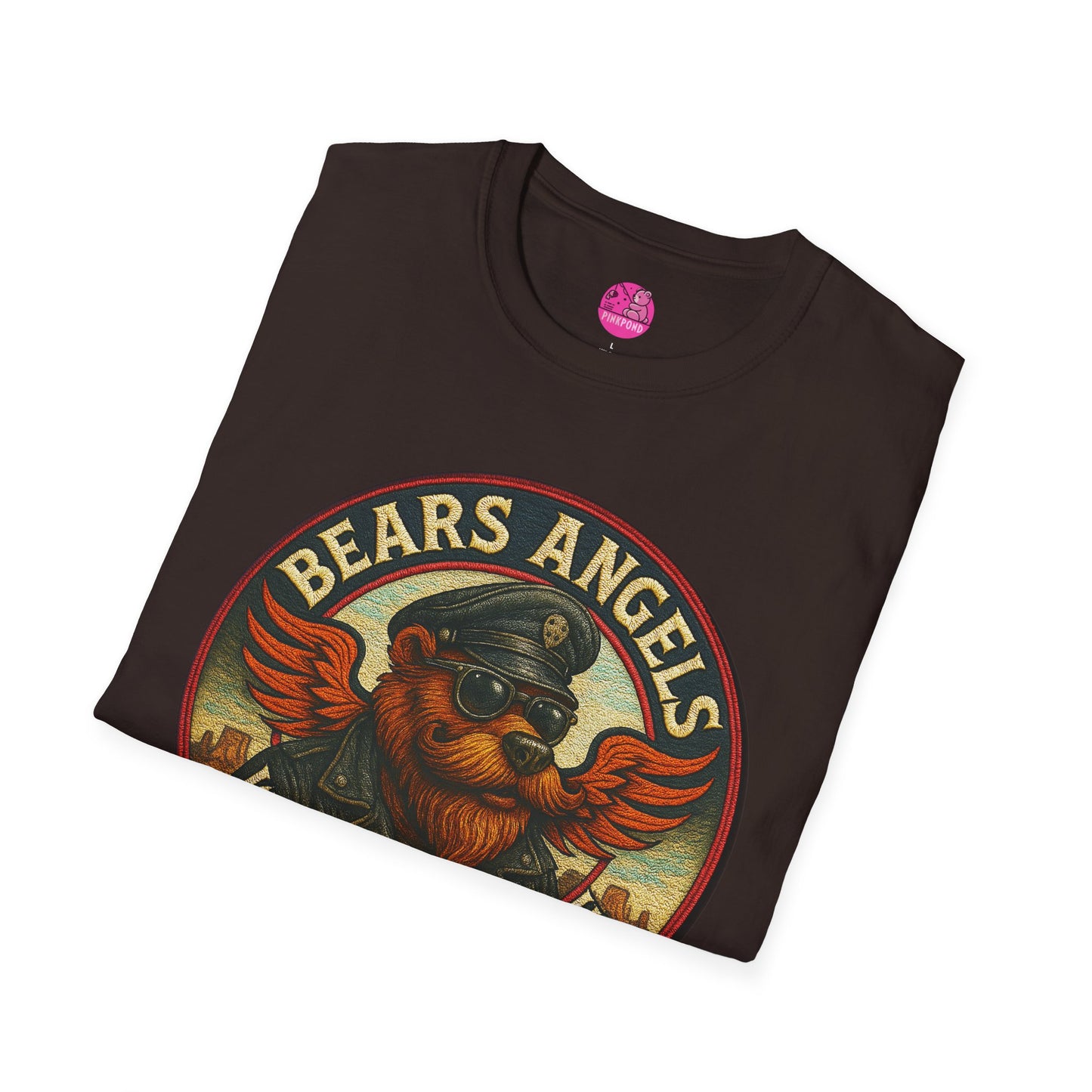 Biker Bears Angels Unisex T-Shirt - Where The Wild Ride Tee
