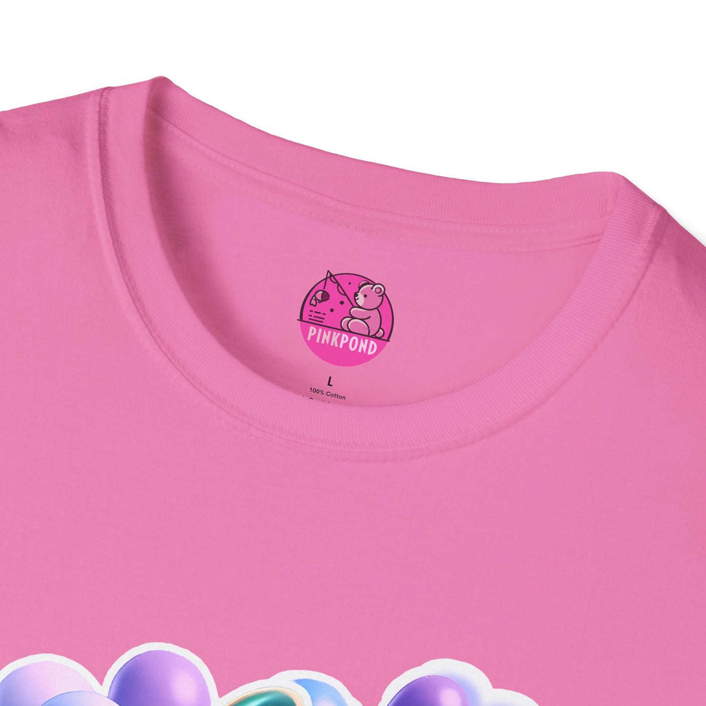 Alex Salmon Softstyle T-Shirt - Bright and Playful Fish Design for Ocean Lovers and Art Fans 🌊🐟