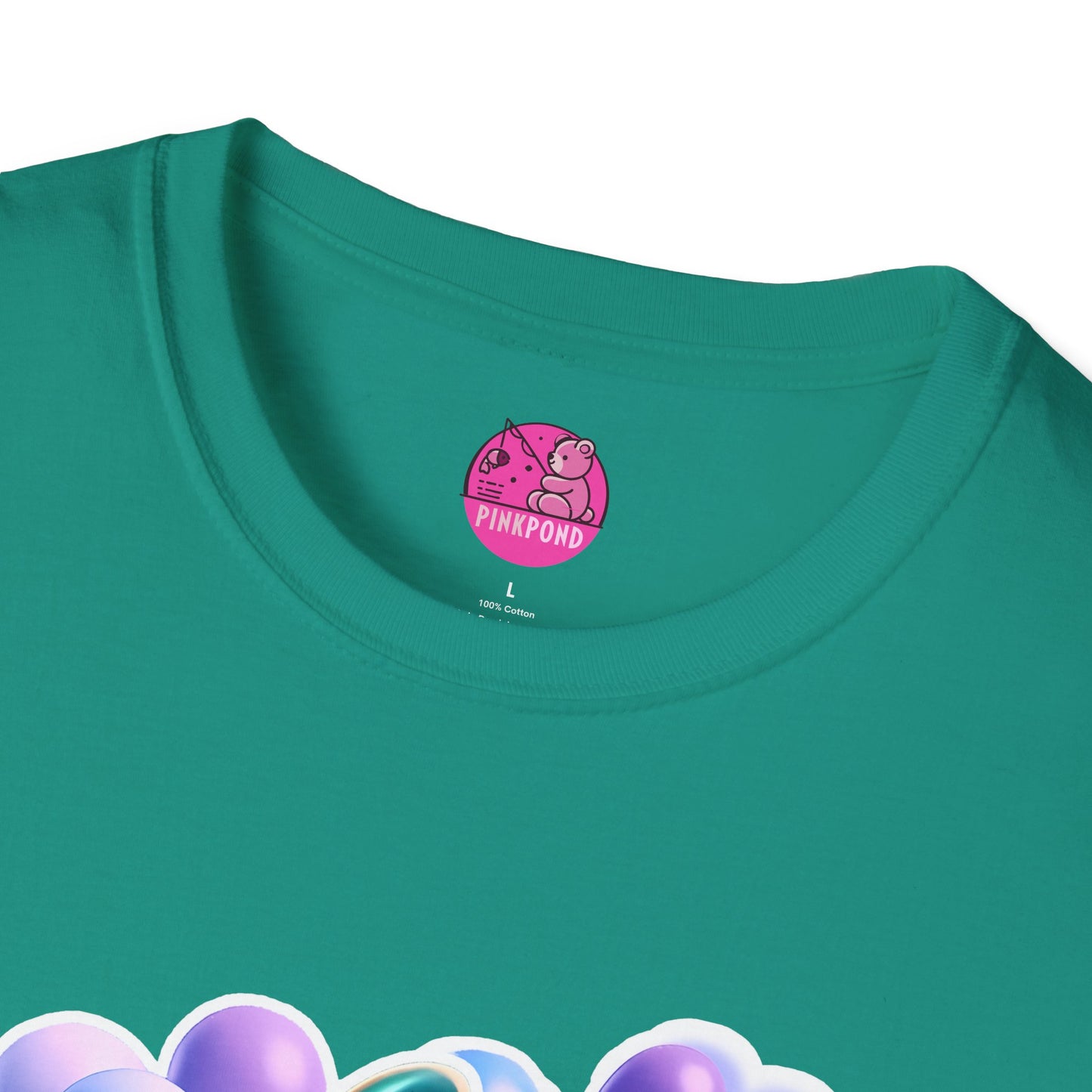 Alex Salmon Softstyle T-Shirt - Bright and Playful Fish Design for Ocean Lovers and Art Fans 🌊🐟
