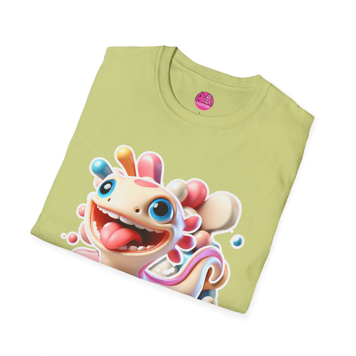 Gordon Gekko T-Shirt – The Lively Lizard with a Big Personality! - Unisex Softstyle Tee