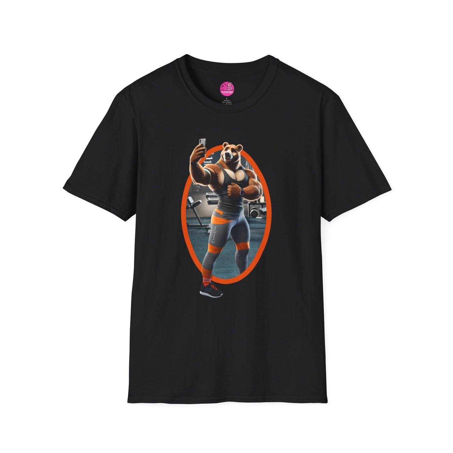 Lycra Gym Bear T-Shirt
