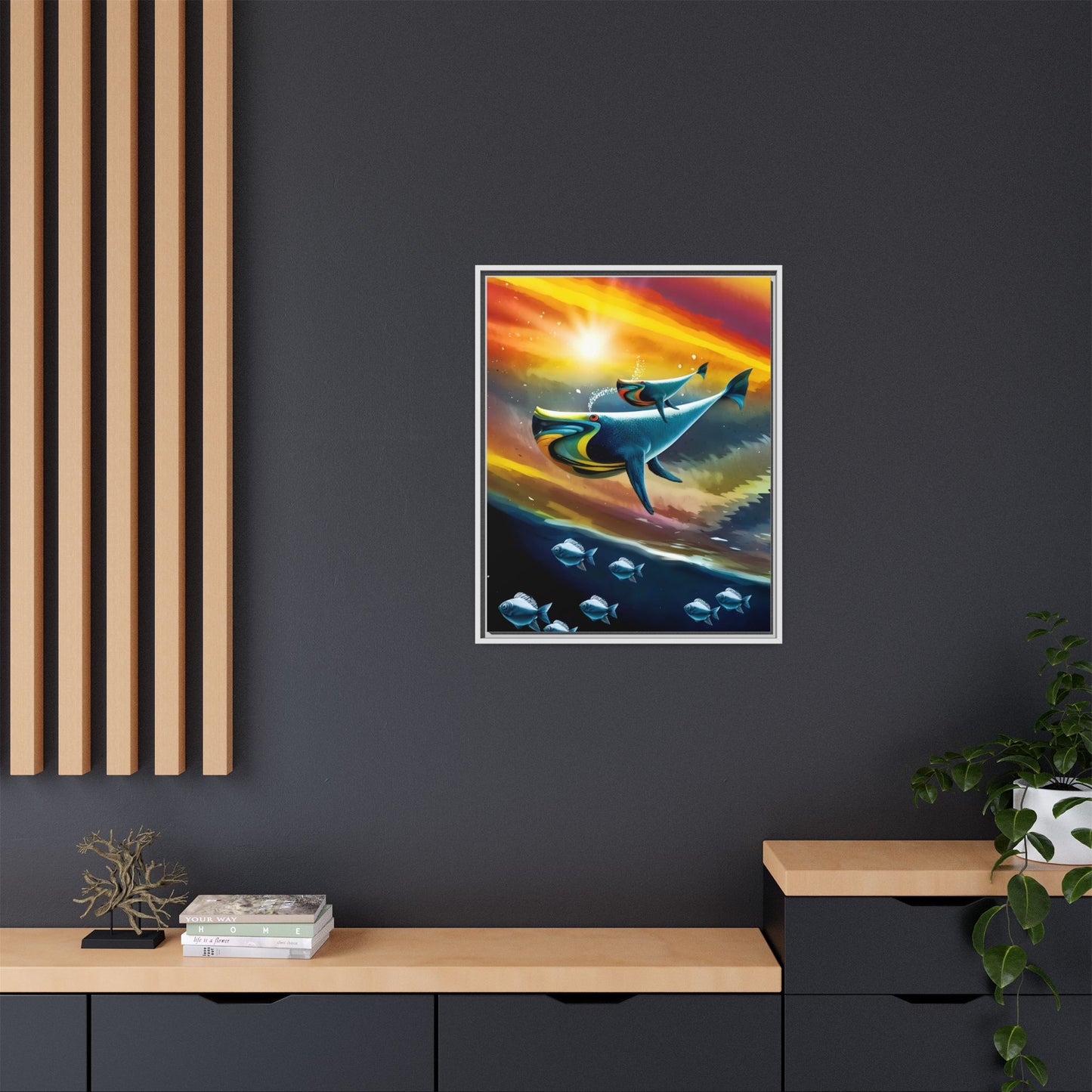 Celestial Whale by Andrew McCarter - Art Print