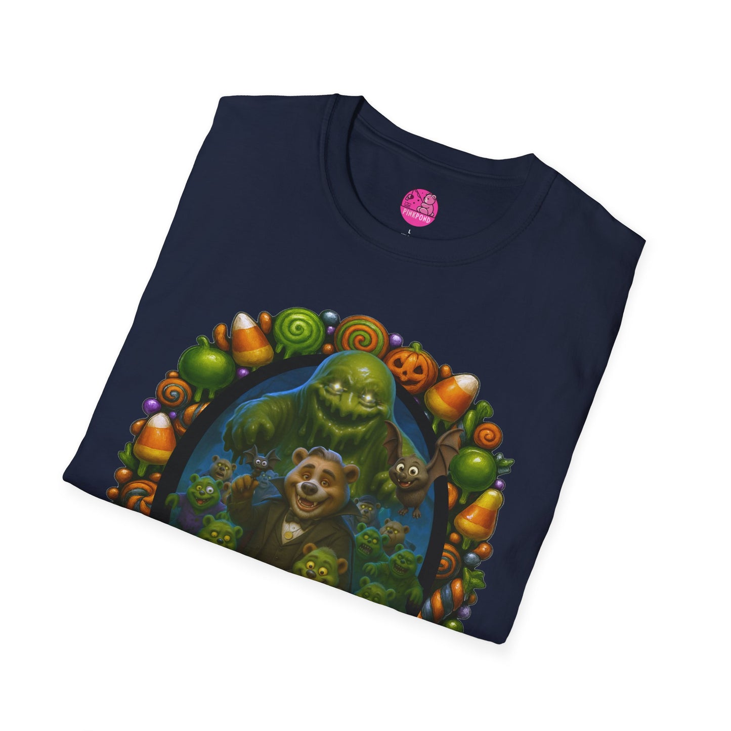 Eddy Hill Bear Halloween Graphic T-Shirt