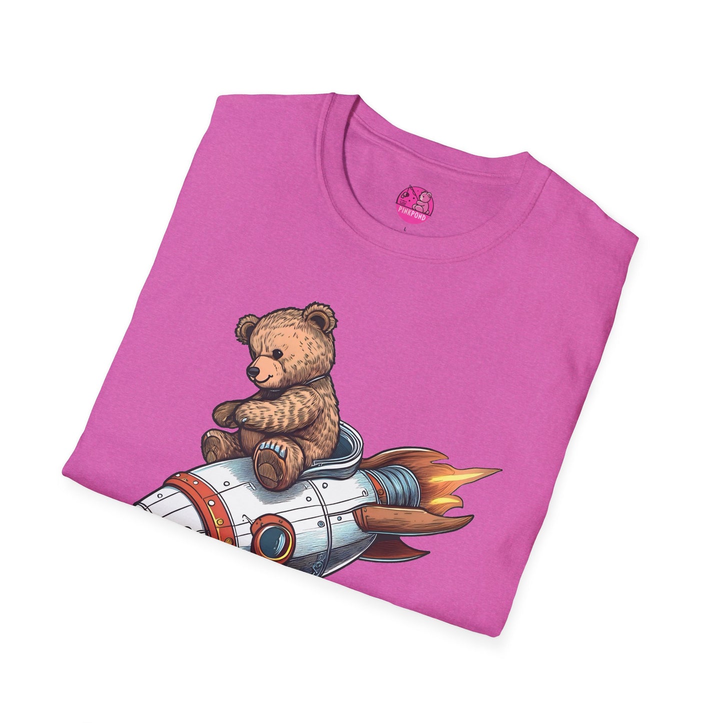 Rocket Bear Style 2 Unisex T-Shirt Design for Bear Fans