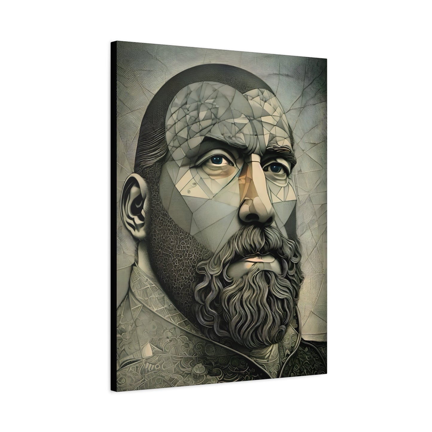 Fractured Peace -  Fine Art Print by Andrew McCarter adapted from a drawing by David Lake
