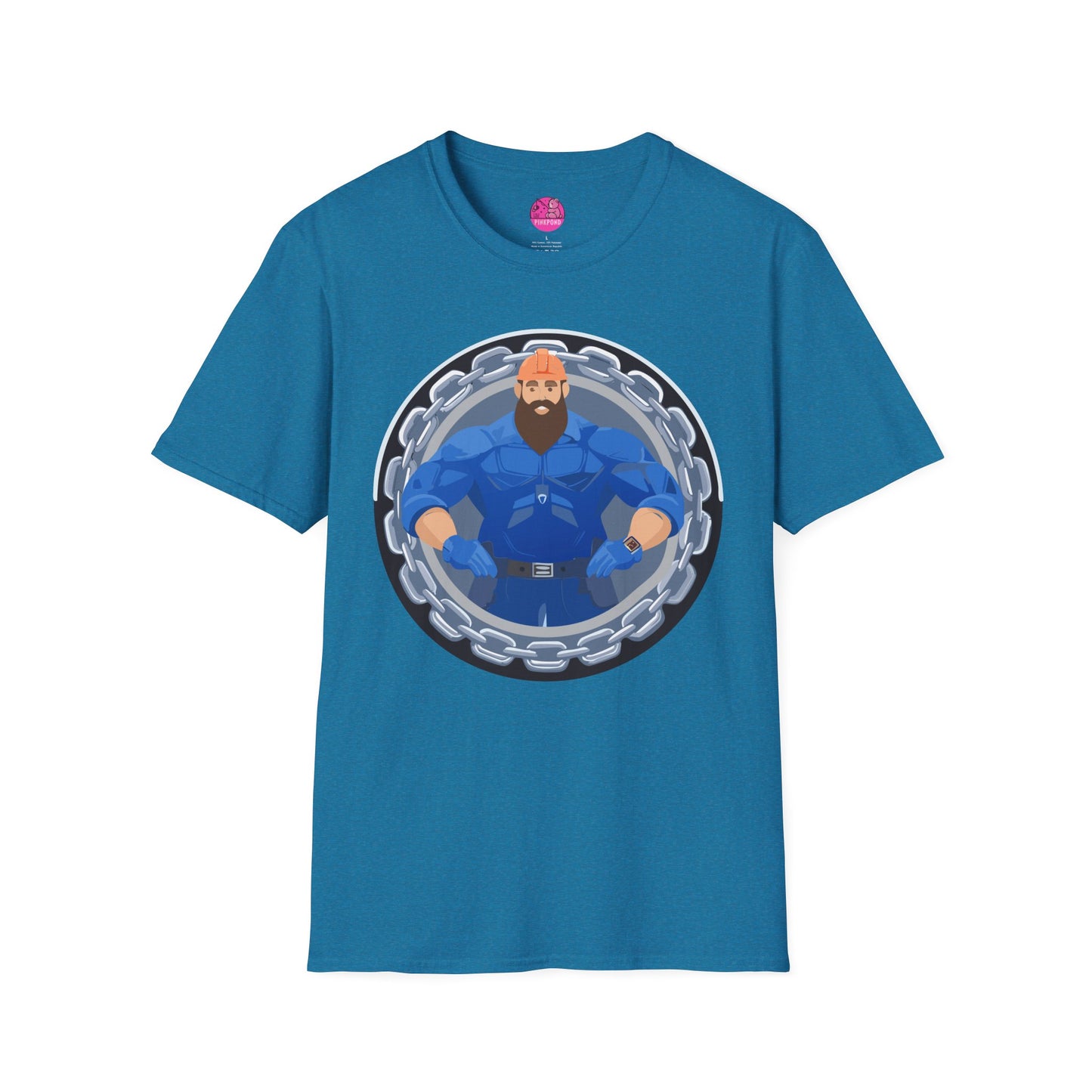 Construction Worker Bear  Graphic T-Shirt