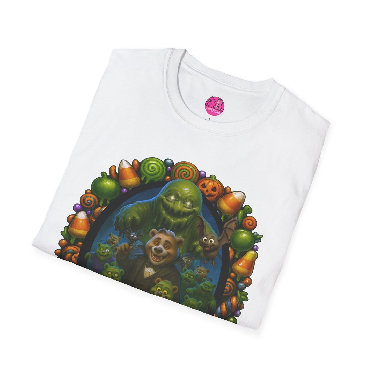 Eddy Hill Bear Halloween Graphic T-Shirt