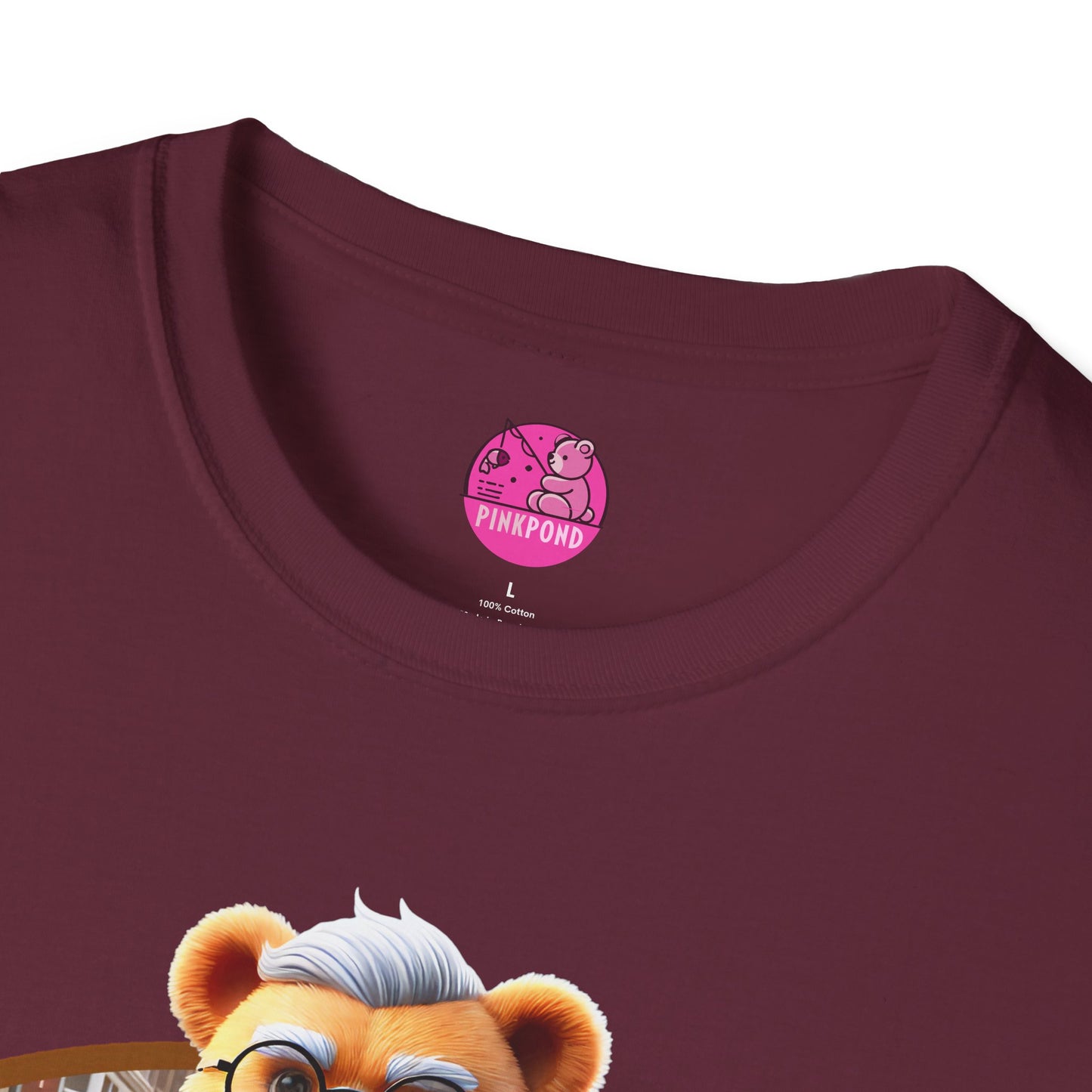 Big Bear T-Shirt - Bold, Comfortable Unisex Softstyle Tee with Playful Charm