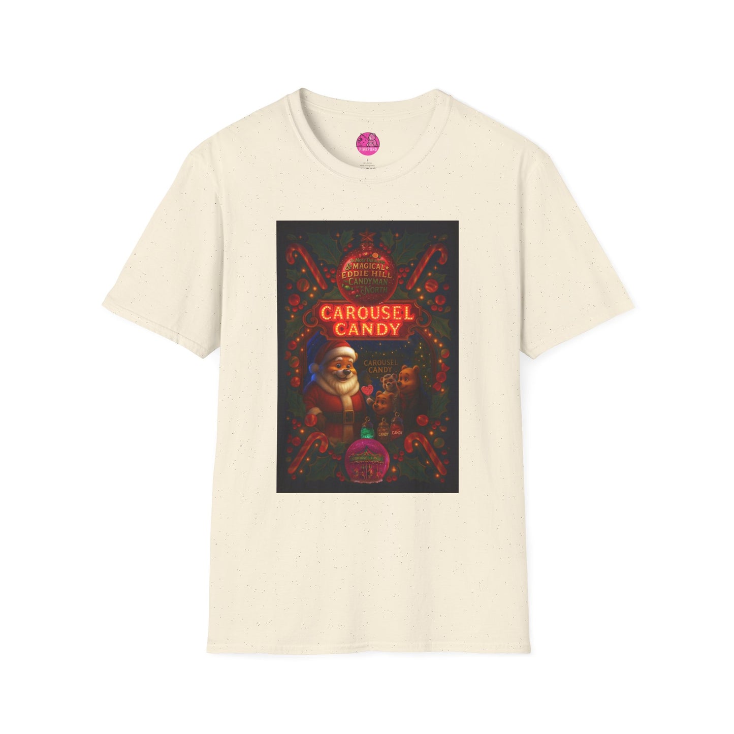 Carousel Candy Christmas T-Shirt — Eddie Hill, The Candyman of the North