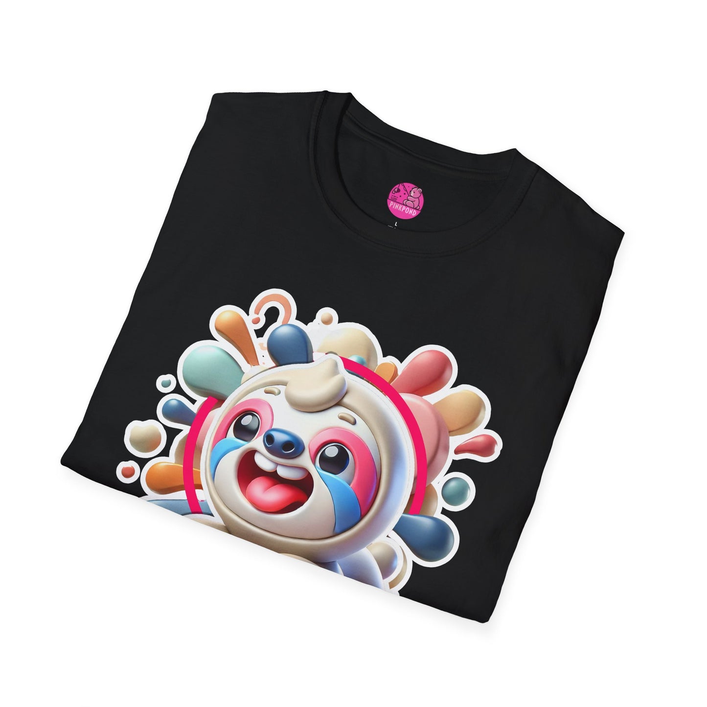 Sylvester Sloth Chill Tee - Laid-Back and Playful Unisex Softstyle T-Shirt for Sloth Lovers