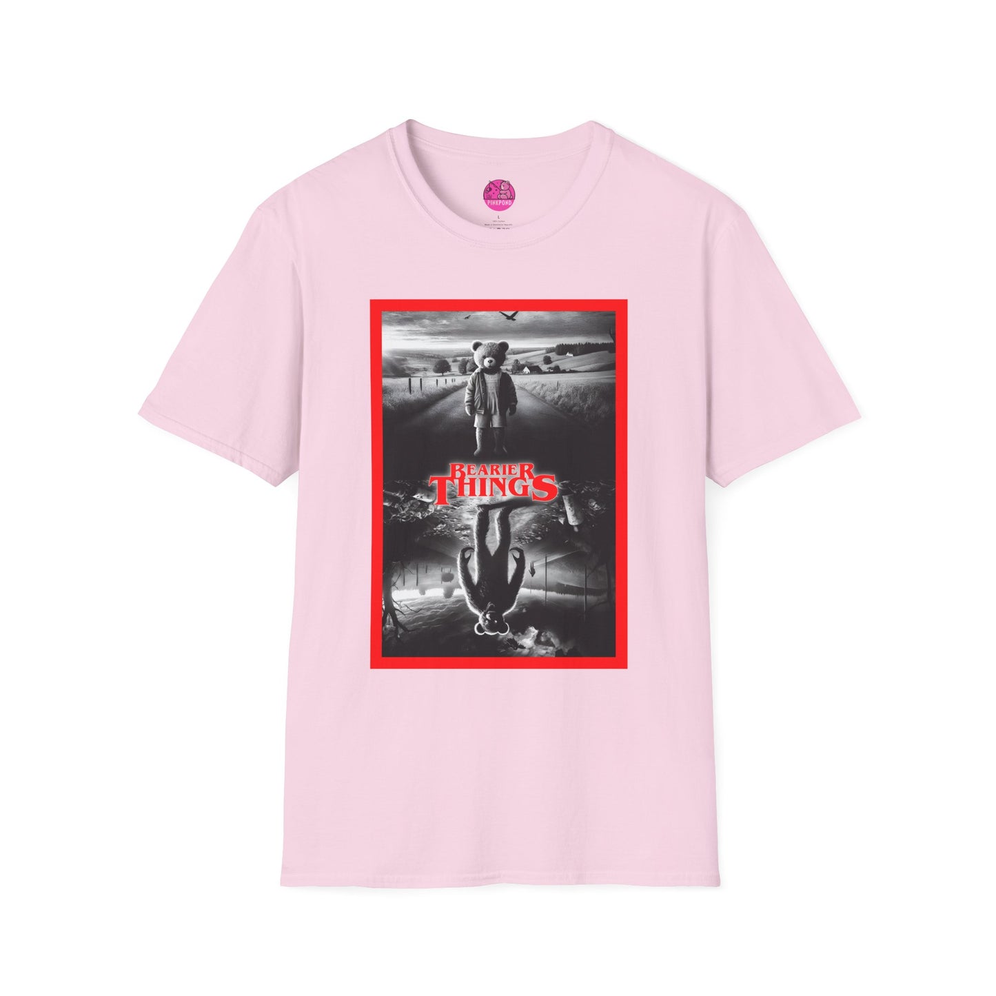 Bearier Things – Monochrome Horror T-Shirt
