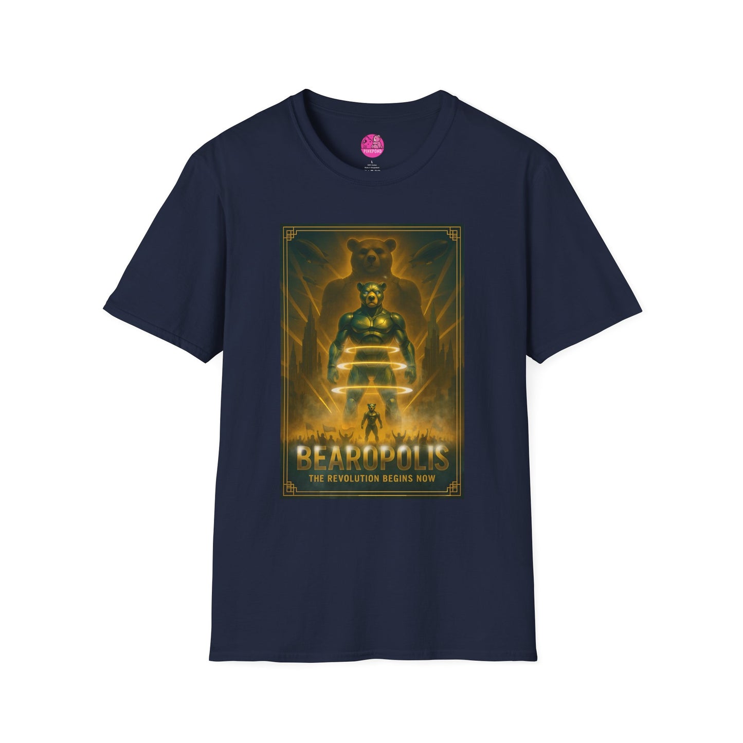 Bearopolis Revolution - Robo Bear T-Shirt